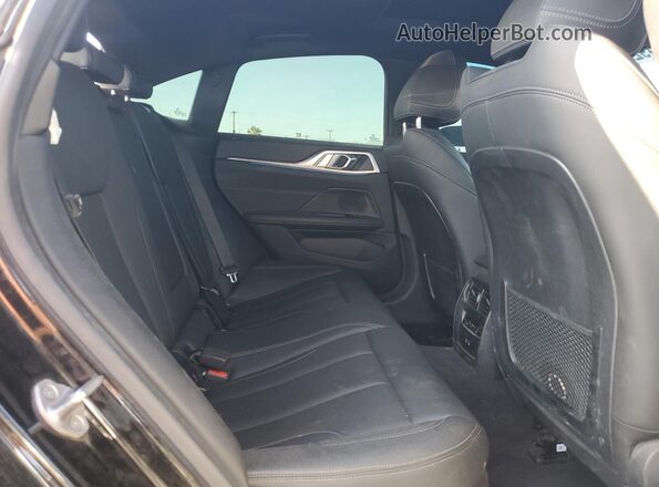 WBY73AW08PFP89068 2023 BMW I4 Black Rear seats view