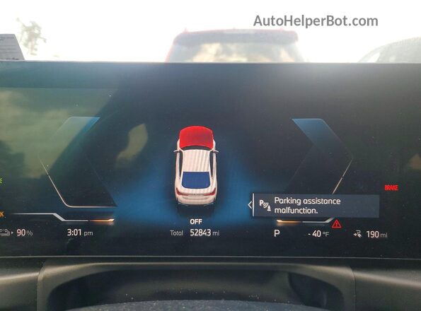 WBY73AW09NFN12331 2022 BMW I4 Белый Вид щитка приборов