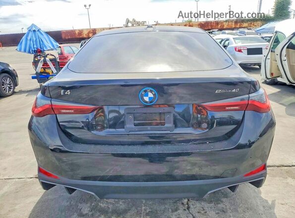 WBY73AW0XPFN82228 2023 BMW I4 Black Հետևի տեսք