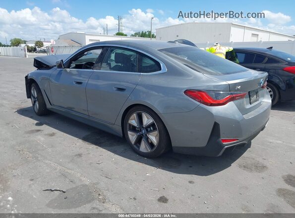 WBY83FB03RFS62078 2024 BMW I4 Серебряный Задняя левая четверть