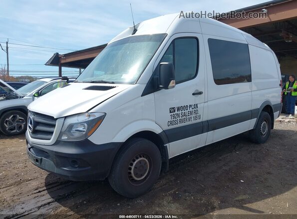 WD4PE7CD5HP525460 2017 MERCEDES-BENZ SPRINTER White Առջևի ձախ երեք քառորդ տեսարան