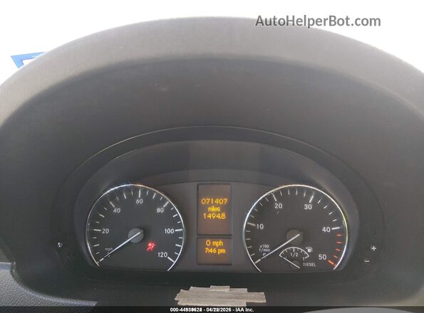 WDAPE7CD5HP525746 2017 MERCEDES-BENZ SPRINTER White Vista de los asientos traseros