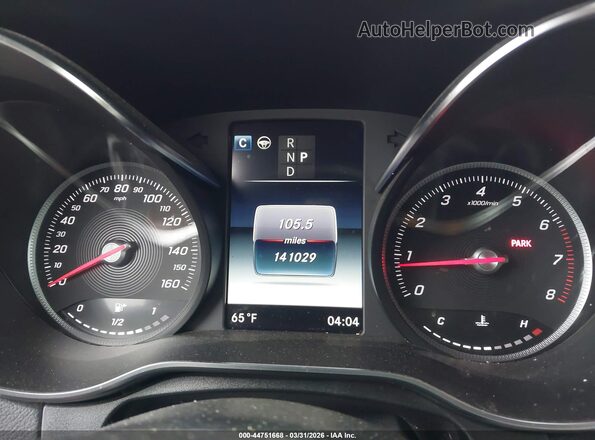 WDC0G4JB3KF596198 2019 MERCEDES-BENZ GLC 300 Серебряный Вид задних сидений