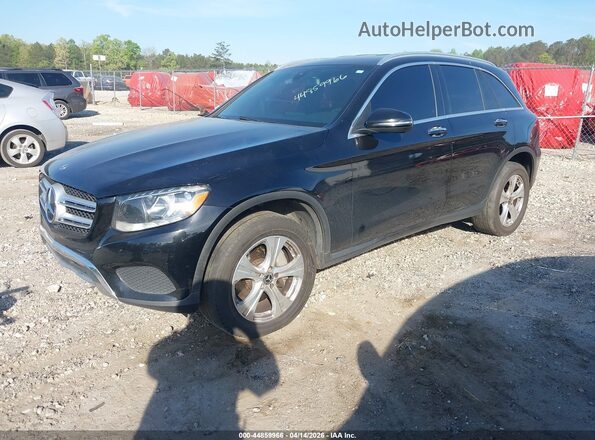 WDC0G4JB4HV005696 2017 MERCEDES-BENZ GLC 300 Черный Передняя левая четверть