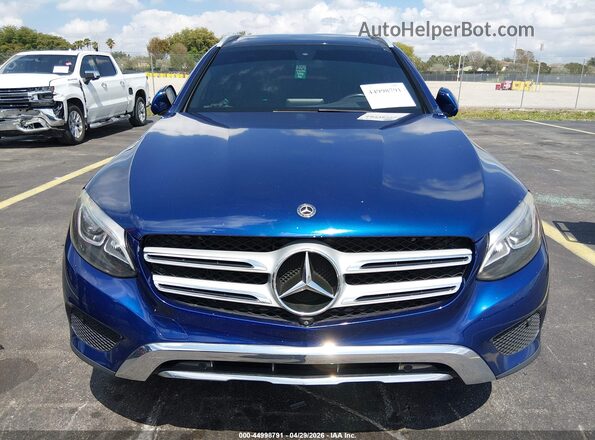 WDC0G4JB4JV055794 2018 MERCEDES-BENZ GLC 300 Синий Вид щитка приборов