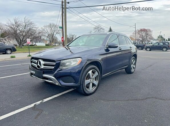 WDC0G4JB5GF060523 2016 MERCEDES-BENZ GLC-CLASS Blue Trasero izquierdo