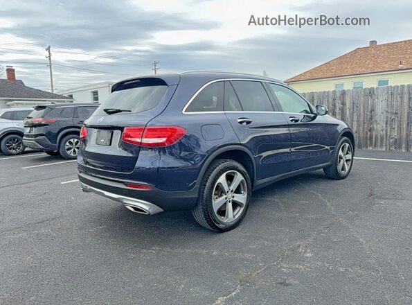 WDC0G4JB5GF060523 2016 MERCEDES-BENZ GLC-CLASS Blue Delantero derecho