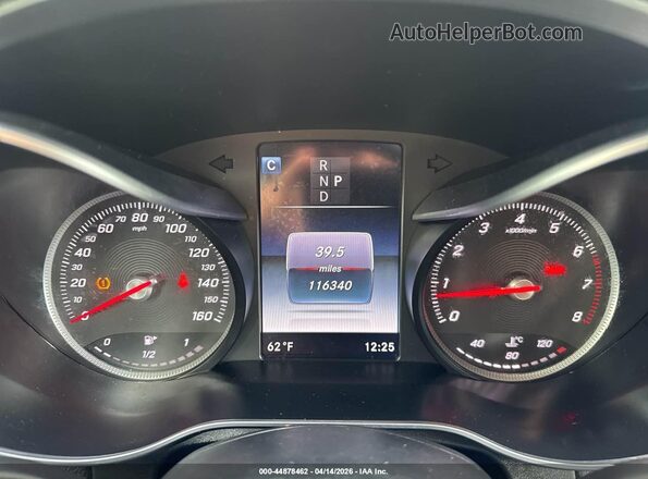 WDC0G4JB5GF106884 2016 MERCEDES-BENZ GLC 300 Серебряный Вид задних сидений