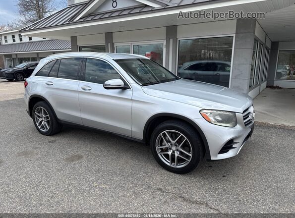 WDC0G4JB5GF106884 2016 MERCEDES-BENZ GLC 300 Серебряный Передняя правая четверть