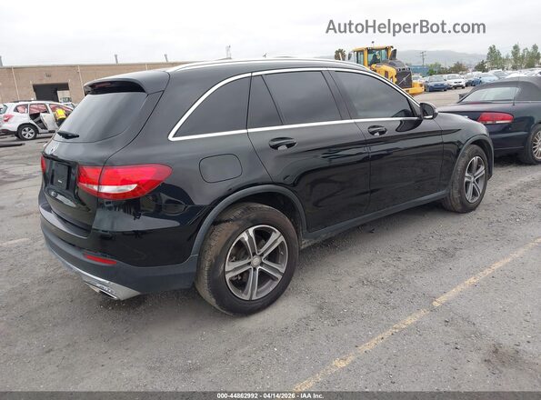 WDC0G4JB6GF027465 2016 MERCEDES-BENZ GLC 300 Черный Задняя правая четверть