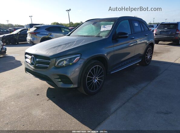 WDC0G4JBXKF604667 2019 MERCEDES-BENZ GLC 300 Серый Передняя левая четверть