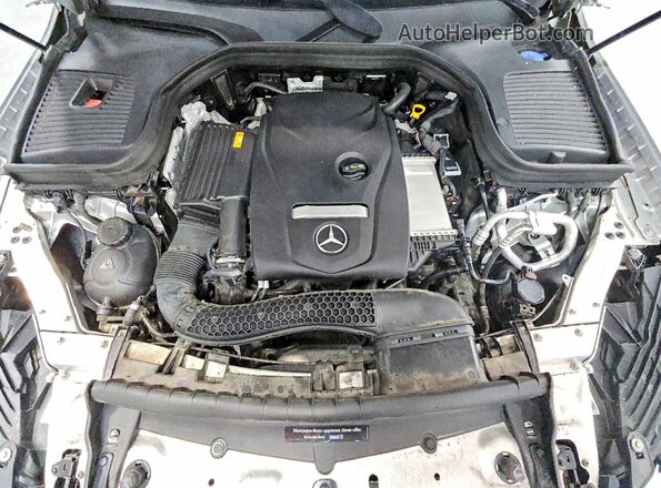 WDC0G4KB1JV087732 2018 MERCEDES-BENZ GLC-CLASS Серебряный Вид подкапотного пространства
