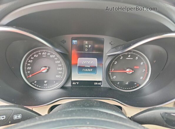 WDC0G4KB1KF558855 2019 MERCEDES-BENZ GLC-CLASS Белый Вид щитка приборов