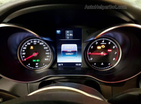 WDC0G4KB1KF667378 2019 MERCEDES-BENZ GLC-CLASS Черный Вид щитка приборов