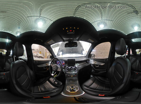 WDC0G4KB1KF667378 2019 MERCEDES-BENZ GLC-CLASS Черный Панорамный вид салона 360°
