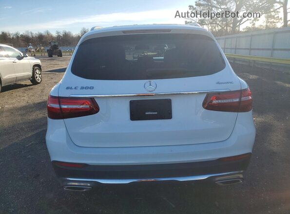 WDC0G4KB2KF641680 2019 MERCEDES-BENZ GLC-CLASS White უკანა ხედი