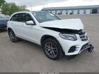 2019 Mercedes-benz Glc 300 4matic White vin: WDC0G4KB4K1001290