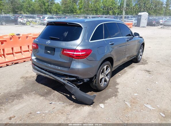 WDC0G4KB6JV078556 2018 MERCEDES-BENZ GLC 300 Gray Trasero derecho