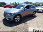 2018 Mercedes-benz Glc 300 4matic Gray vin: WDC0G4KB6JV078556