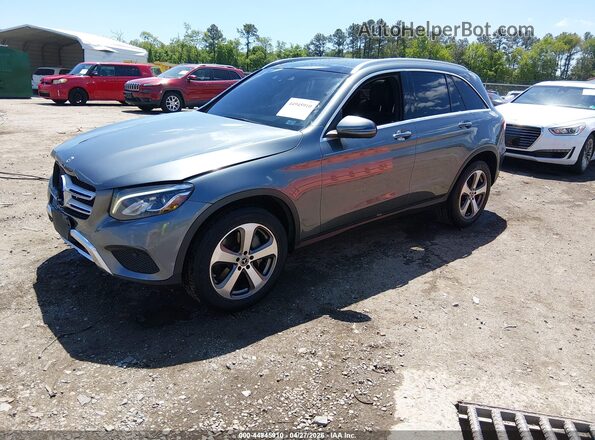 WDC0G4KB6JV078556 2018 MERCEDES-BENZ GLC 300 Gray Vista tres cuartos delantera izquierda