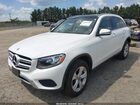 2018 Mercedes-benz Glc 300 4matic White vin: WDC0G4KB8JF306096