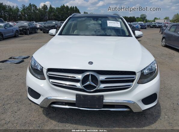 WDC0G4KB8JF306096 2018 MERCEDES-BENZ GLC 300 White Вид задньої частини салону