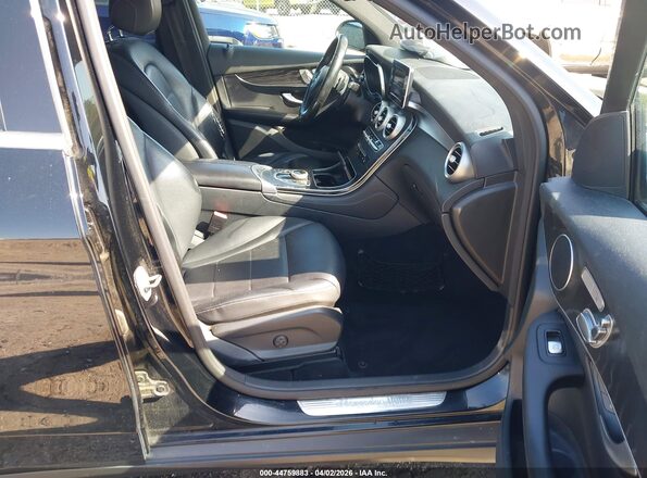 WDC0G4KBXJV071870 2018 MERCEDES-BENZ GLC 300 Черный Вид салона спереди