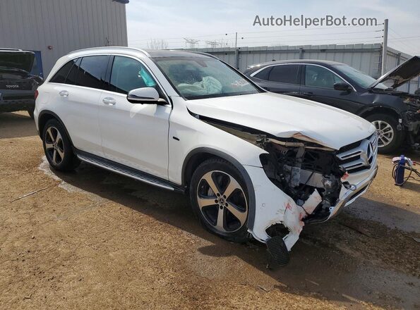 WDC0G5EB1KF617713 2019 MERCEDES-BENZ GLC-CLASS White Delantero derecho