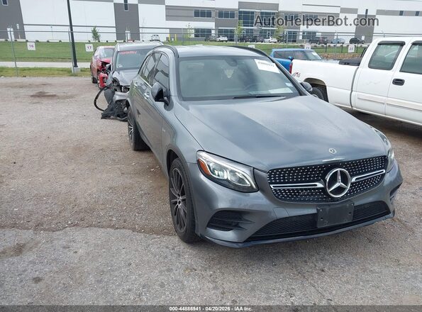 WDC0G6EB3KF503301 2019 MERCEDES-BENZ AMG GLC 43 Gray Передня права чверть