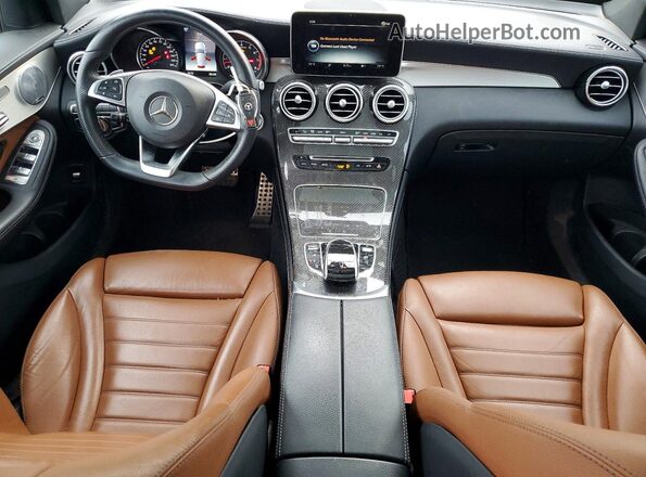 WDC0G6EB3KF645017 2019 MERCEDES-BENZ GLC-CLASS Black წინა პანელის ხედი