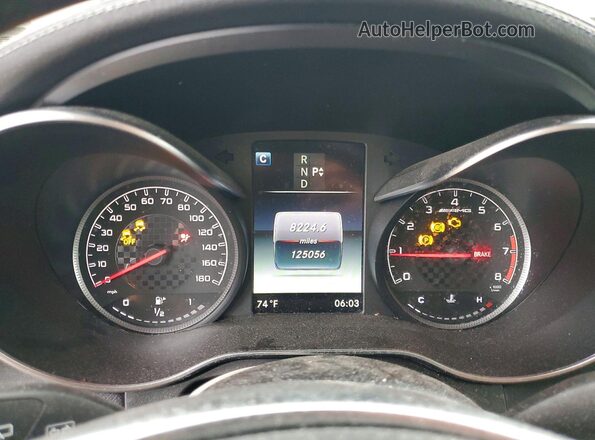 WDC0G6EB3KF645017 2019 MERCEDES-BENZ GLC-CLASS Black ხელსაწყოთა პანელის ხედი