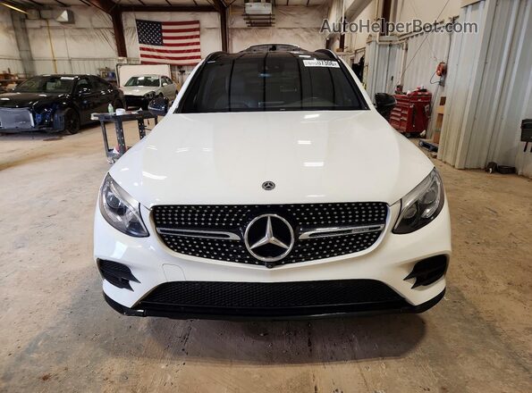 WDC0G6EB6KF615641 2019 MERCEDES-BENZ GLC-CLASS White Вид спереду