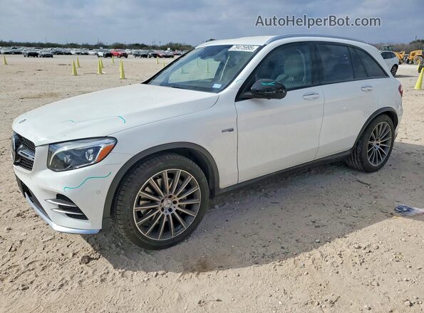 WDC0G6EB7JF404592 2018 MERCEDES-BENZ GLC-CLASS Белый Передняя левая четверть