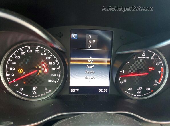 WDC0G6EB8HF149090 2017 MERCEDES-BENZ GLC-CLASS Белый Вид щитка приборов