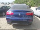 2019 Mercedes-benz Glc 300 Coupe 4matic Синий vin: WDC0J4KB1KF595177