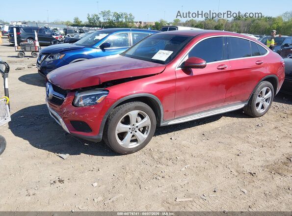 WDC0J4KB3HF227723 2017 MERCEDES-BENZ GLC 300 COUPE Red Przód lewy