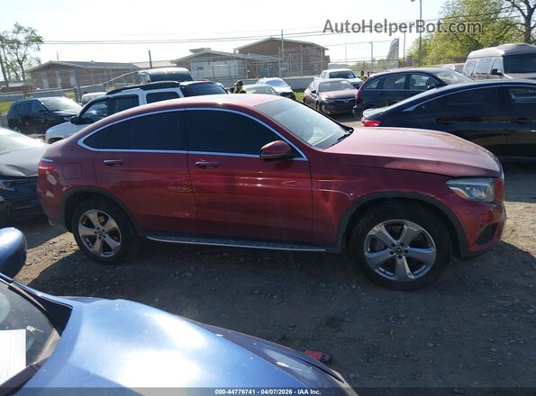 WDC0J4KB3HF227723 2017 MERCEDES-BENZ GLC 300 COUPE Red Widok wnętrza z tyłu