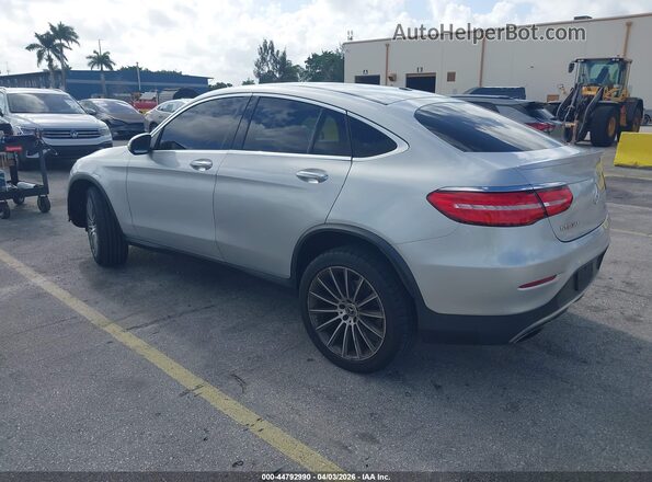 WDC0J4KBXKF497264 2019 MERCEDES-BENZ GLC 300 COUPE Серебряный Задняя левая четверть