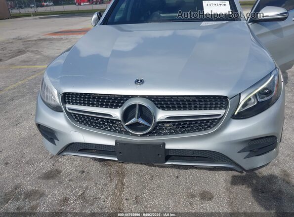 WDC0J4KBXKF497264 2019 MERCEDES-BENZ GLC 300 COUPE Серебряный Вид спереди
