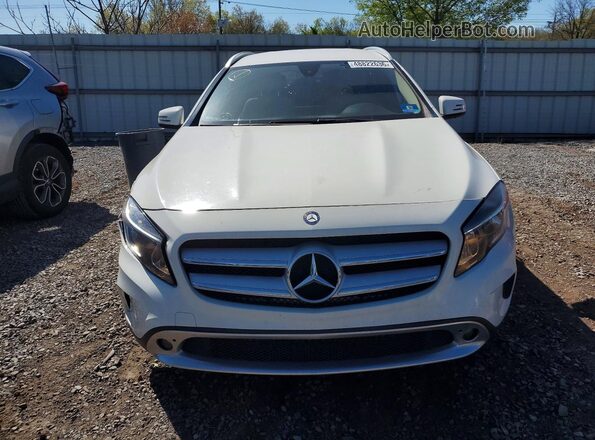 WDCTG4EB0GJ219372 2016 MERCEDES-BENZ GLA White Widok z przodu