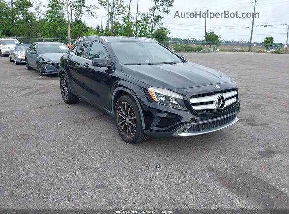 WDCTG4EB0GJ224734 2016 MERCEDES-BENZ GLA 250 Black წინა მარჯვენა