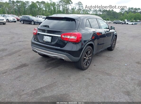 WDCTG4EB0GJ224734 2016 MERCEDES-BENZ GLA 250 Black უკანა მარჯვენა