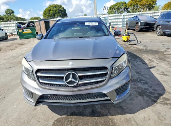WDCTG4EB1GJ221017 2016 MERCEDES-BENZ GLA Gray Widok z przodu