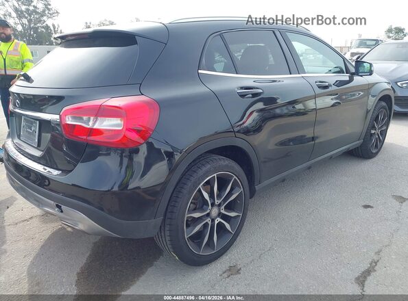 WDCTG4EB1GJ222412 2016 MERCEDES-BENZ GLA 250 Black Задня права чверть
