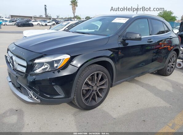 WDCTG4EB1GJ222412 2016 MERCEDES-BENZ GLA 250 Black Передня ліва чверть