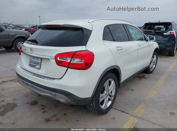 WDCTG4EB1GJ223995 2016 MERCEDES-BENZ GLA 250 White Задня права чверть