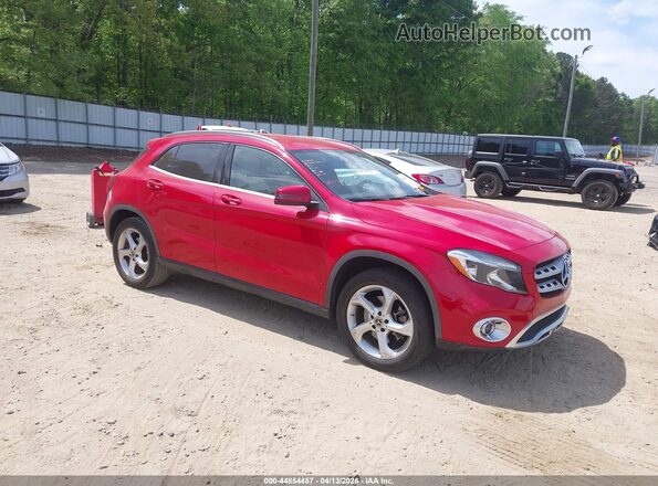 WDCTG4EB1JJ482834 2018 MERCEDES-BENZ GLA 250 Red Delantero derecho