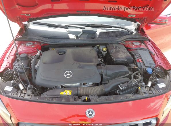 WDCTG4EB1JJ482834 2018 MERCEDES-BENZ GLA 250 Red Vista trasera