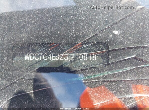 WDCTG4EB2GJ210818 2016 MERCEDES-BENZ GLA 250 Silver Engine compartment view