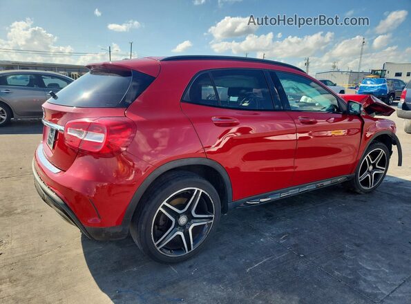 WDCTG4EB2HJ331897 2017 MERCEDES-BENZ GLA Red Задня права чверть